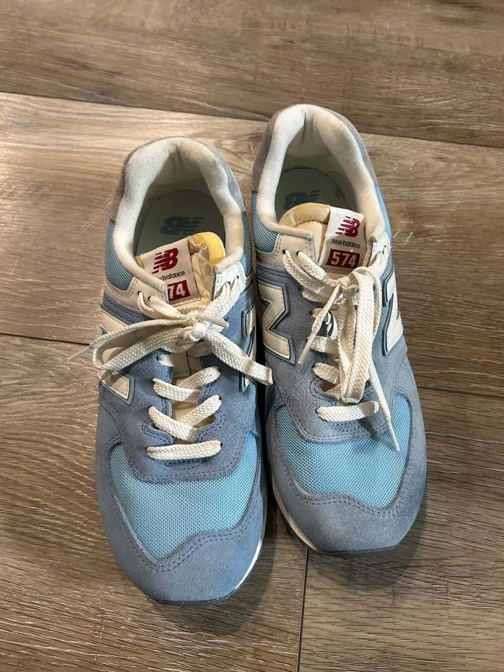New Balance 574 Sneakers Ice Blue / Sea Salt